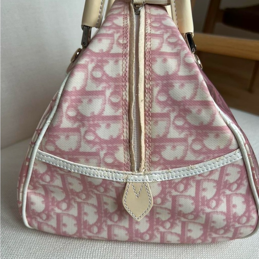 Pink Christian Dior purse - Picture 2 of 8
